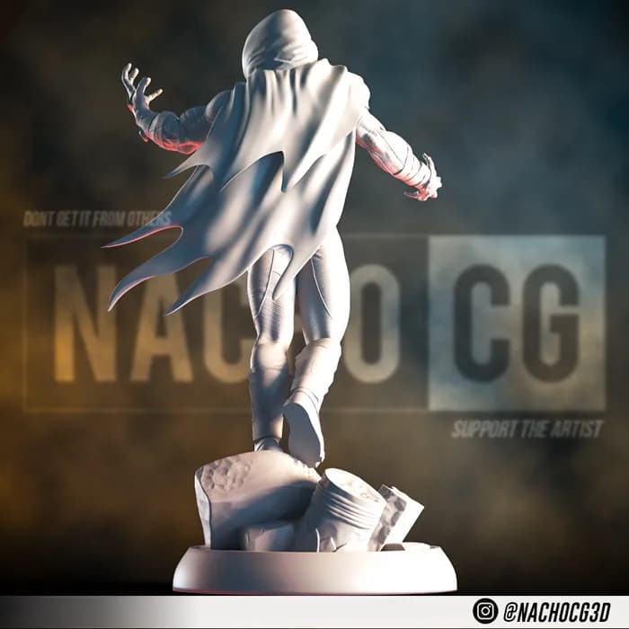 STL - Estatua Black Adam Fan Art