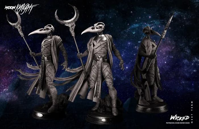STL - Estatua de Khonshu 2