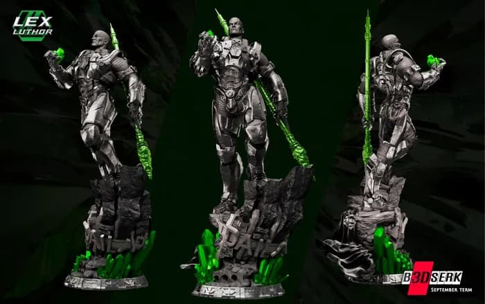 STL - Estatua de Lex Luthor