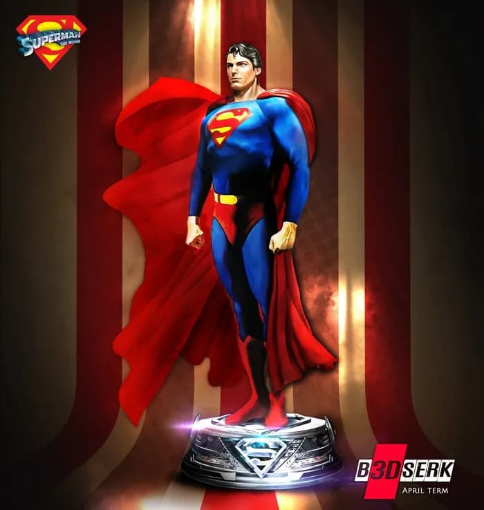 STL - Estatua Superman 1978