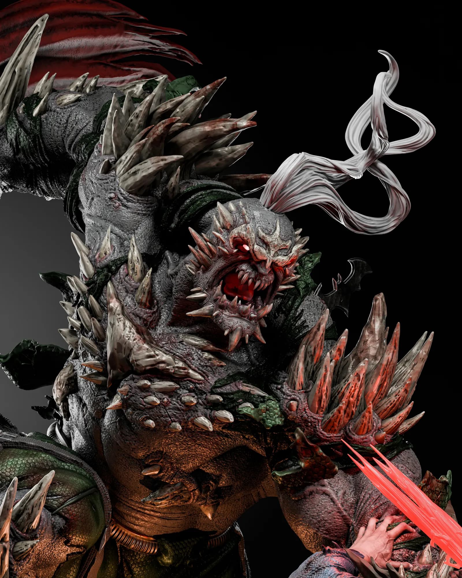 STL - Estatua y busto de Doomsday