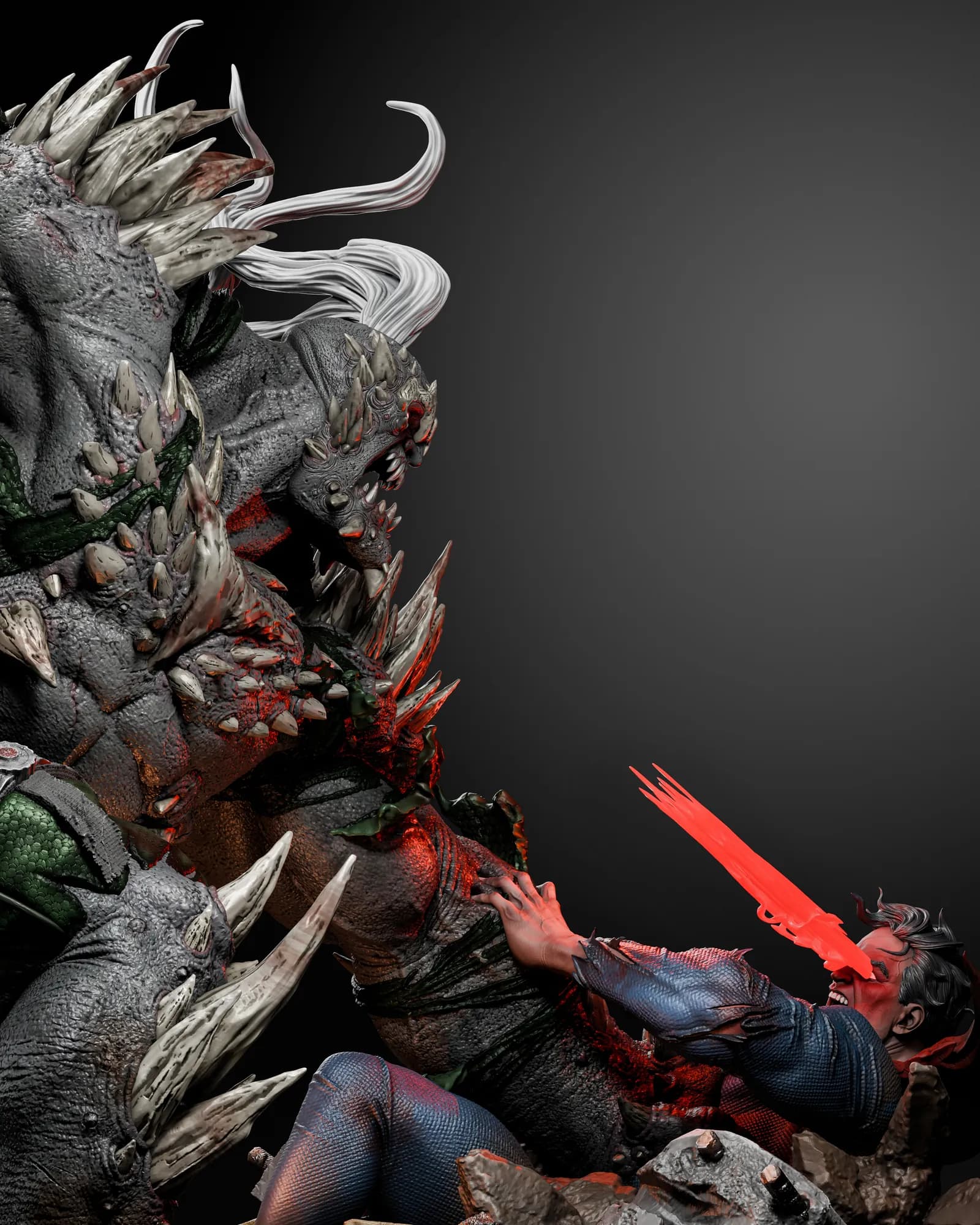 STL - Estatua y busto de Doomsday