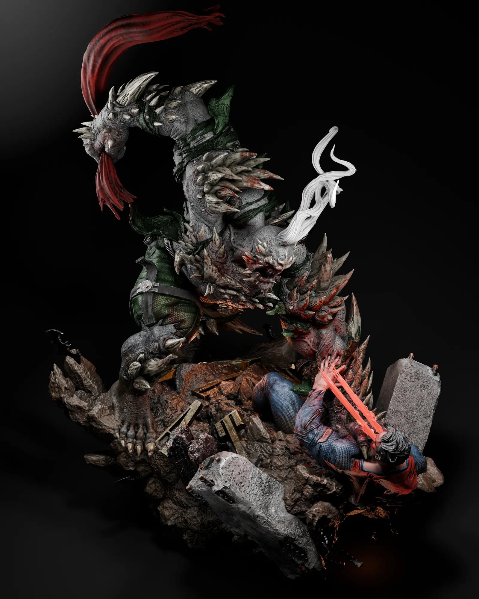 STL - Estatua y busto de Doomsday