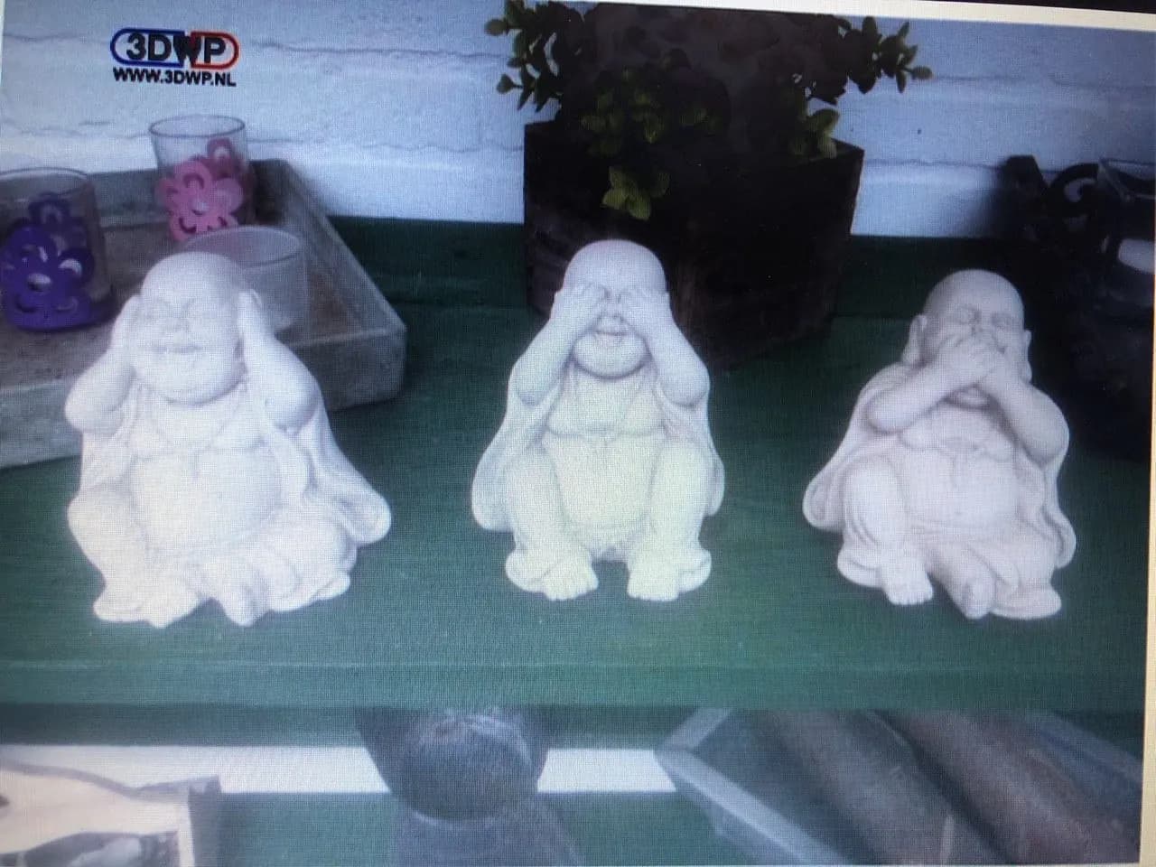 STL - Estatuilla de Buda sabio