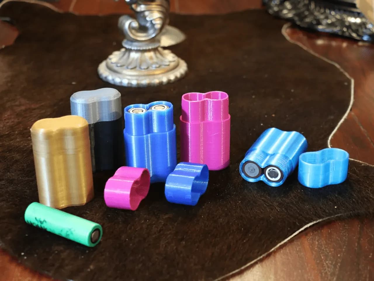 STL - Estuche para batería 18650 render 4