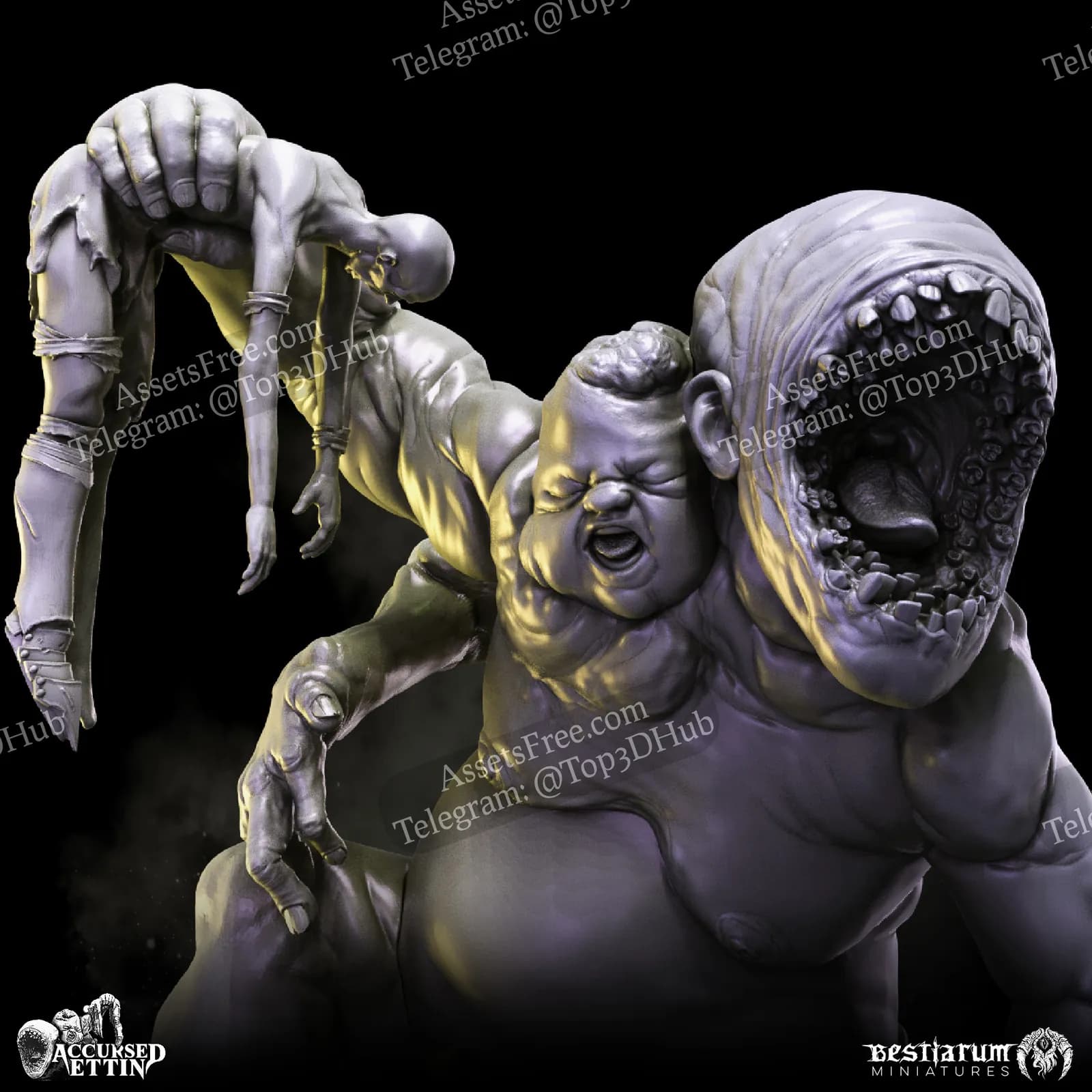 STL - Ettin Younglings render 4