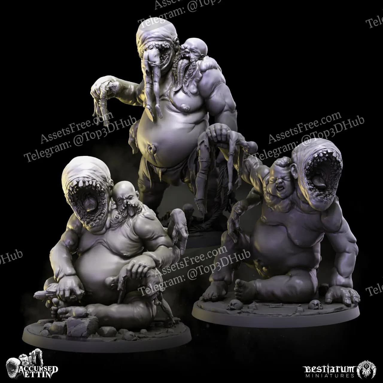 STL - Ettin Younglings render 5