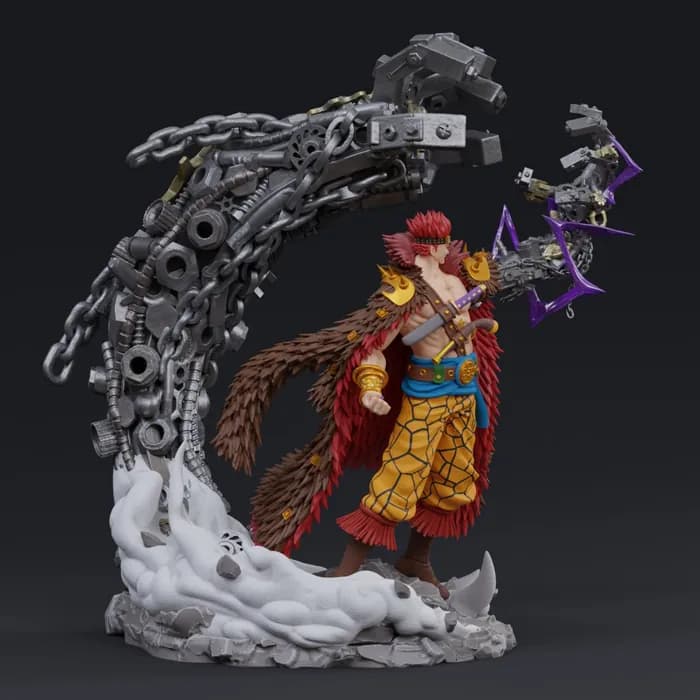 STL - eustass kid supreme studio render 3