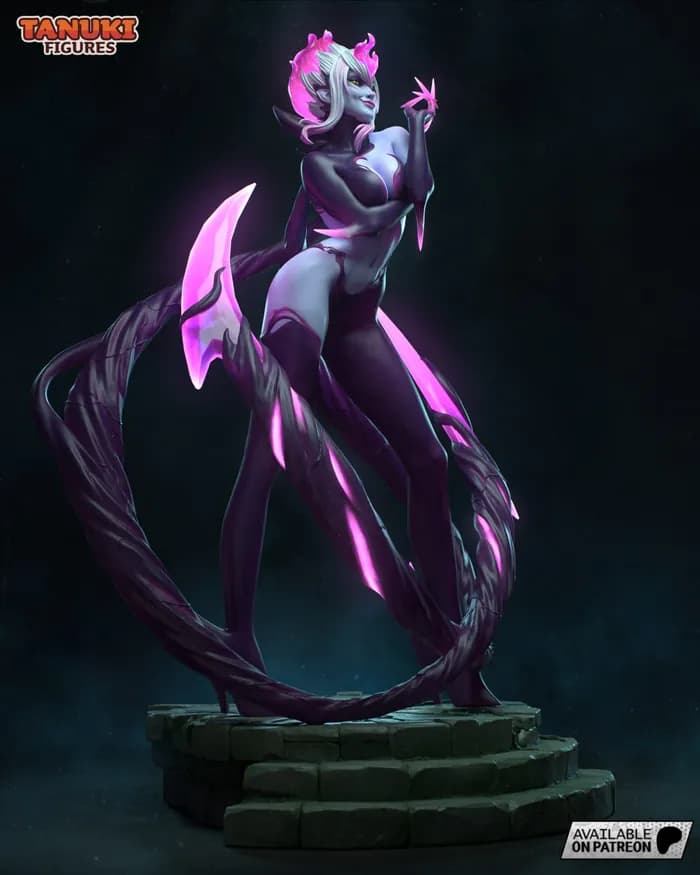 STL - evelynn 3 render 2