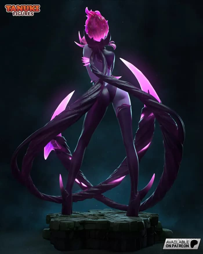 STL - evelynn 3 render 3