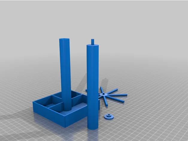 STL - exhibidor de joyería render 2