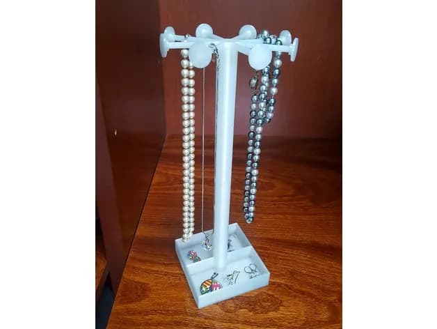 STL - exhibidor de joyería render 3