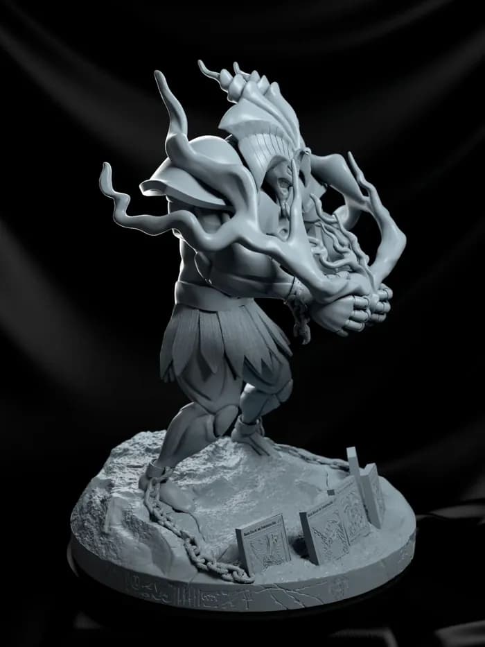 STL - exodia yu gi oh 1 render 3