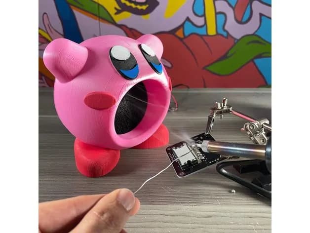 STL - Extractor de humos Kirby render 2