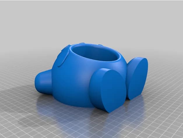 STL - Extractor de humos Kirby render 3