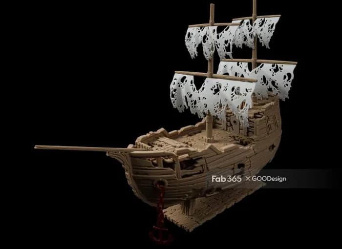 STL - fab365 ghost ship