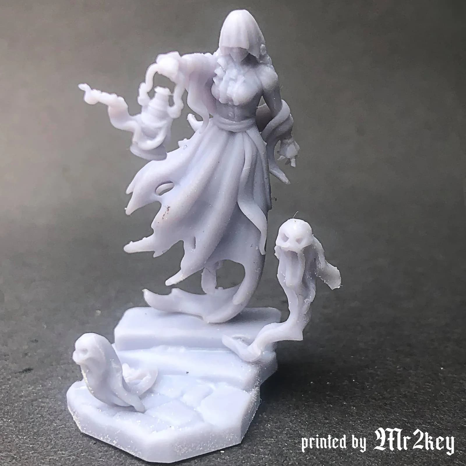 STL - Fantasma Victoriano Malevolo render 3
