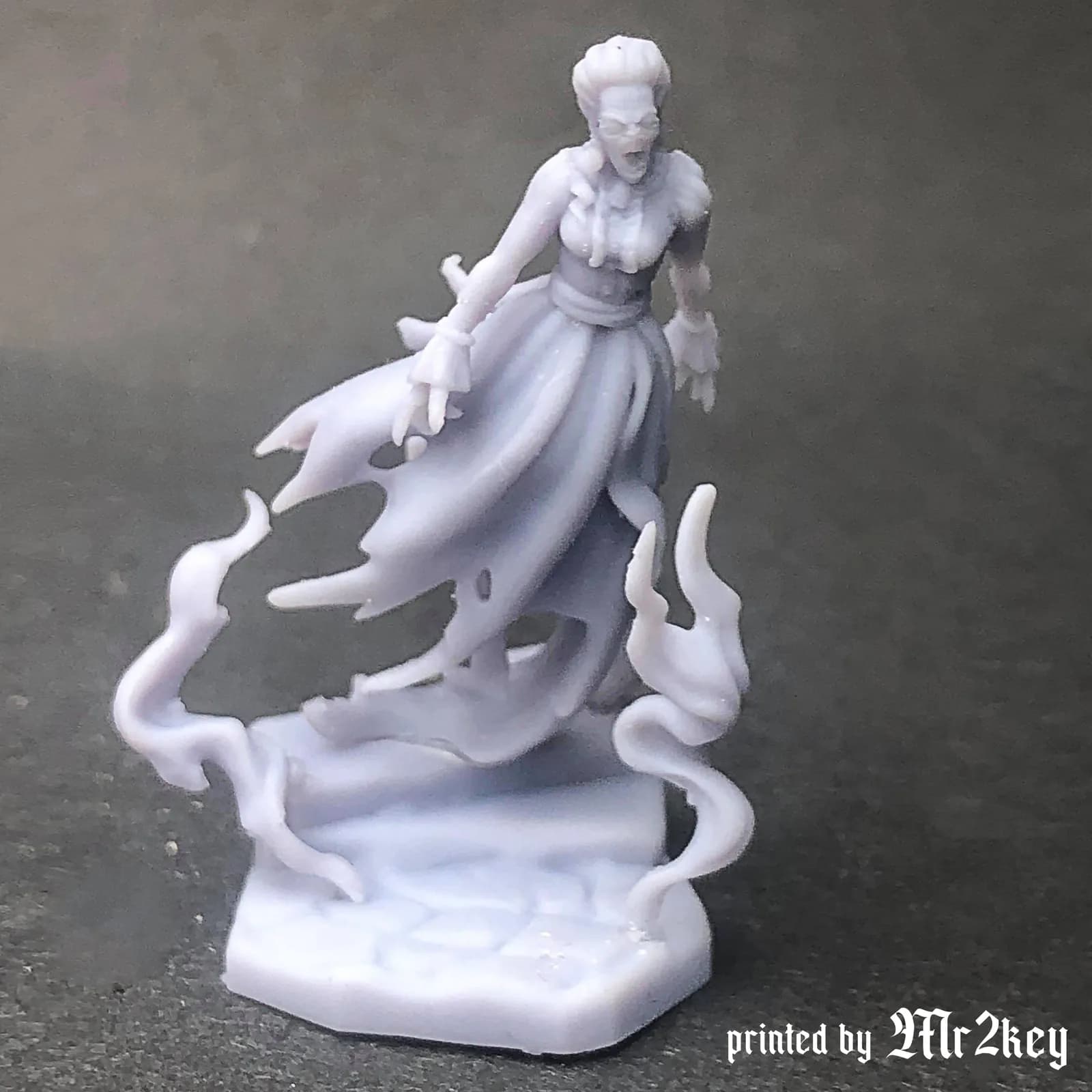 STL - Fantasma Victoriano Malevolo render 4