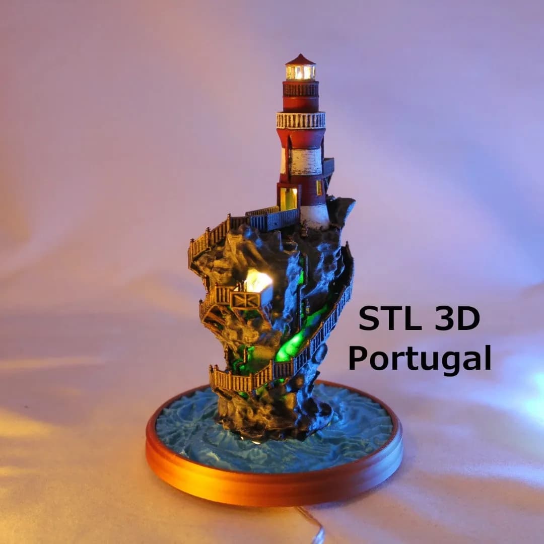 STL - Faro en Acantilado