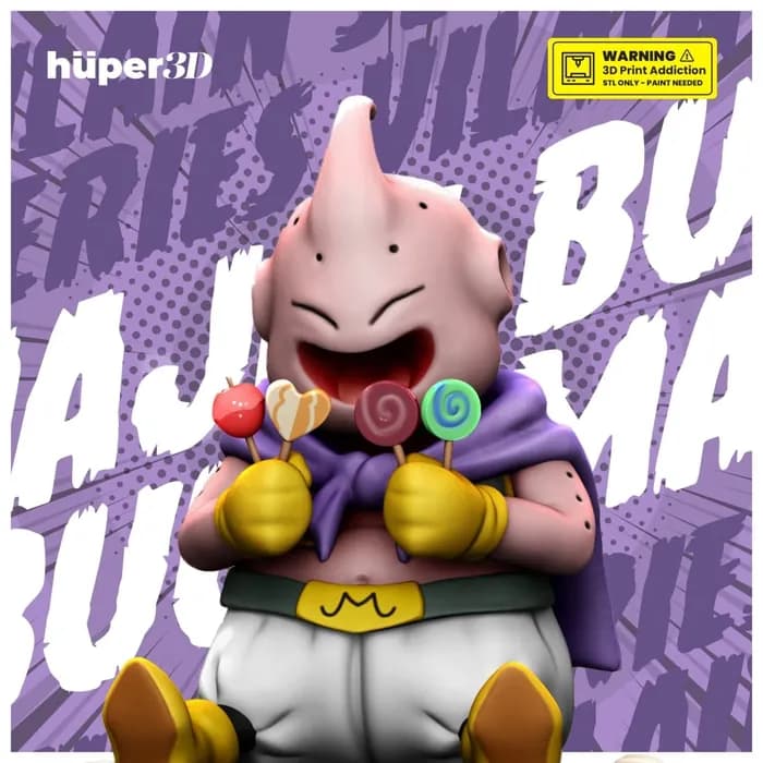 STL - fat buu