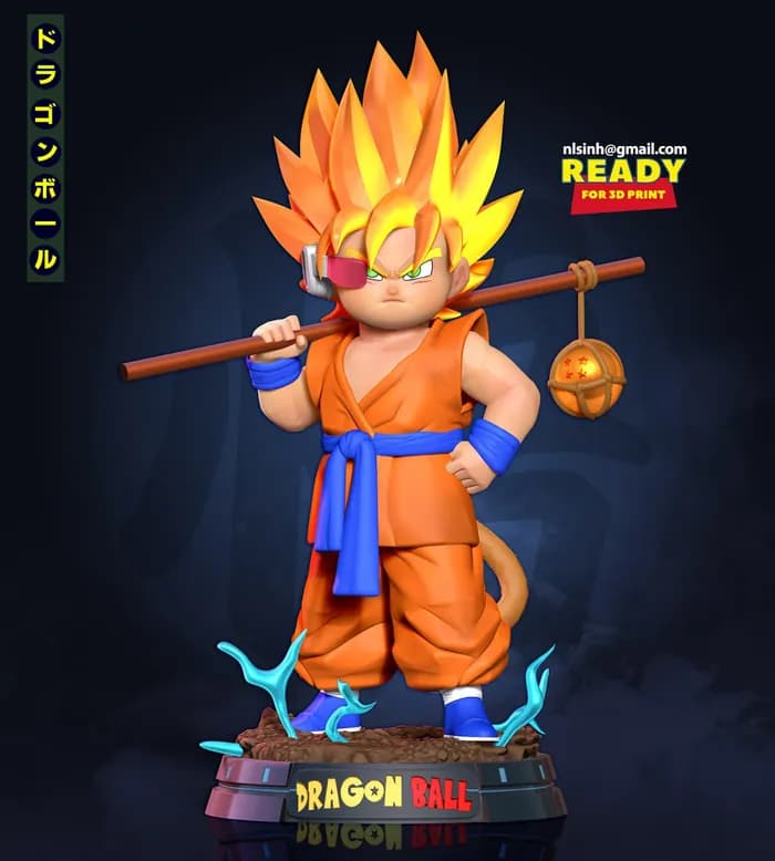 STL - fat goku