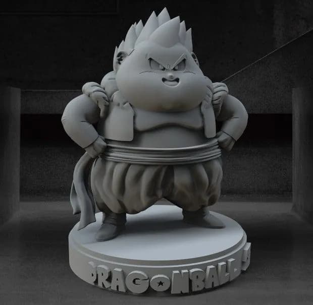STL - fat gotenks dragon ball