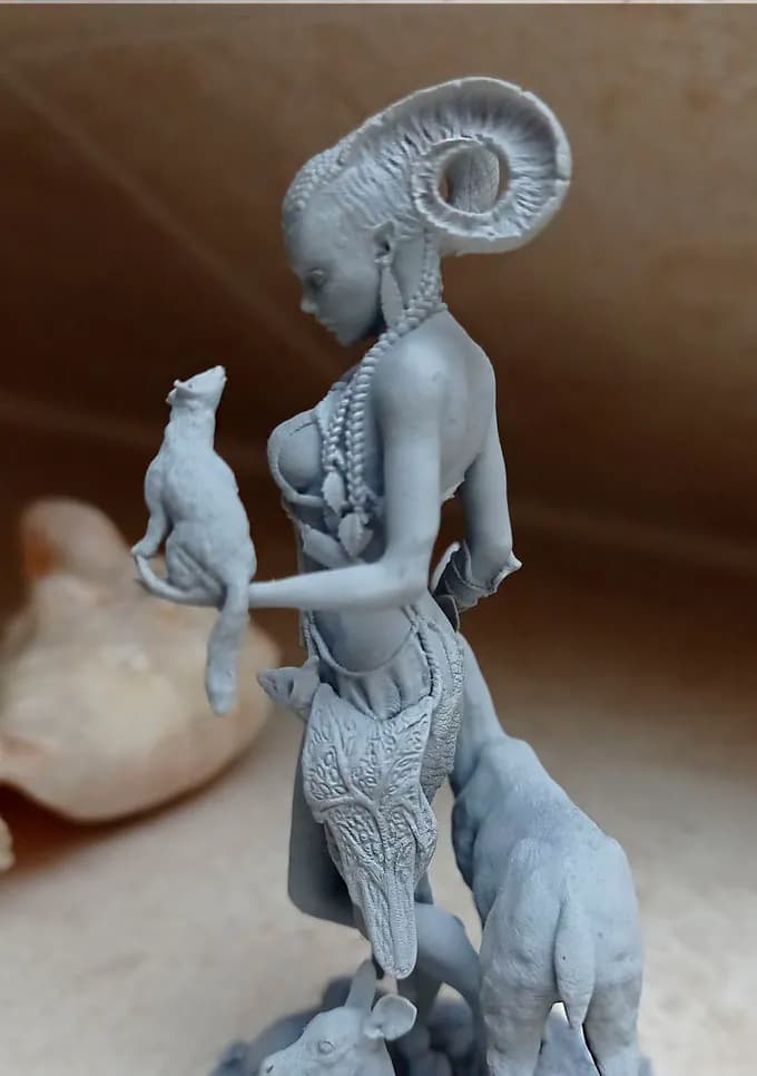 STL - Fauno demoníaco del Printomancer