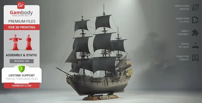 STL - fdm black pearl