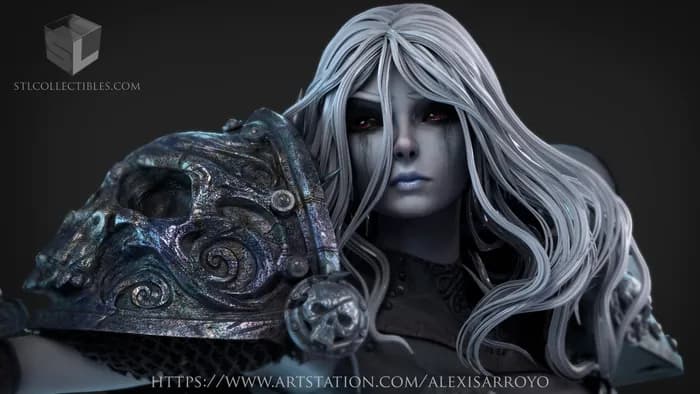 STL - female death knight