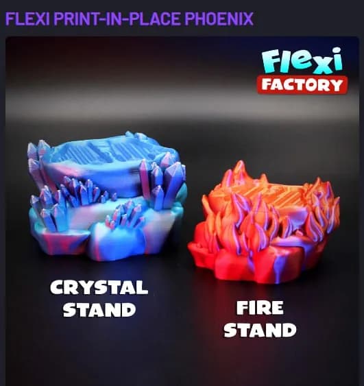 STL - Phoenix Print in place