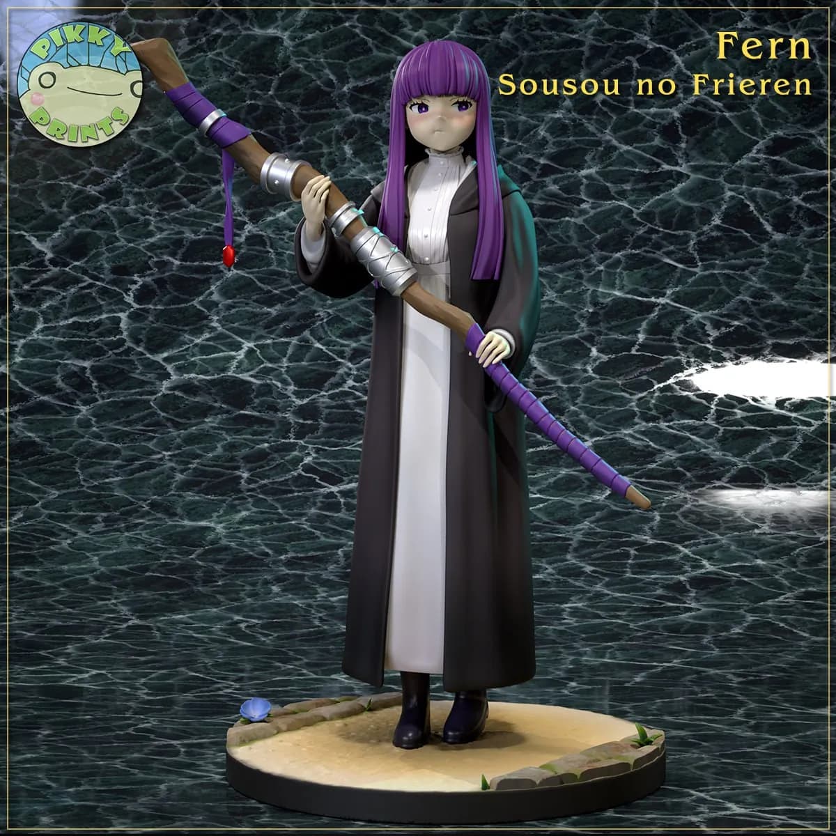STL - Fern de Sousou no Frieren render 4