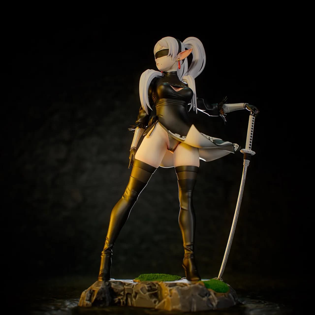 STL - Figura 2B Frieren render 4