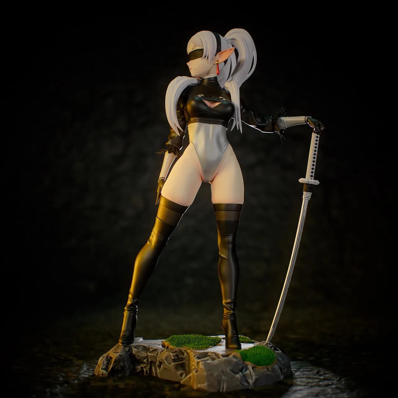 STL - Figura 2B Frieren render 5