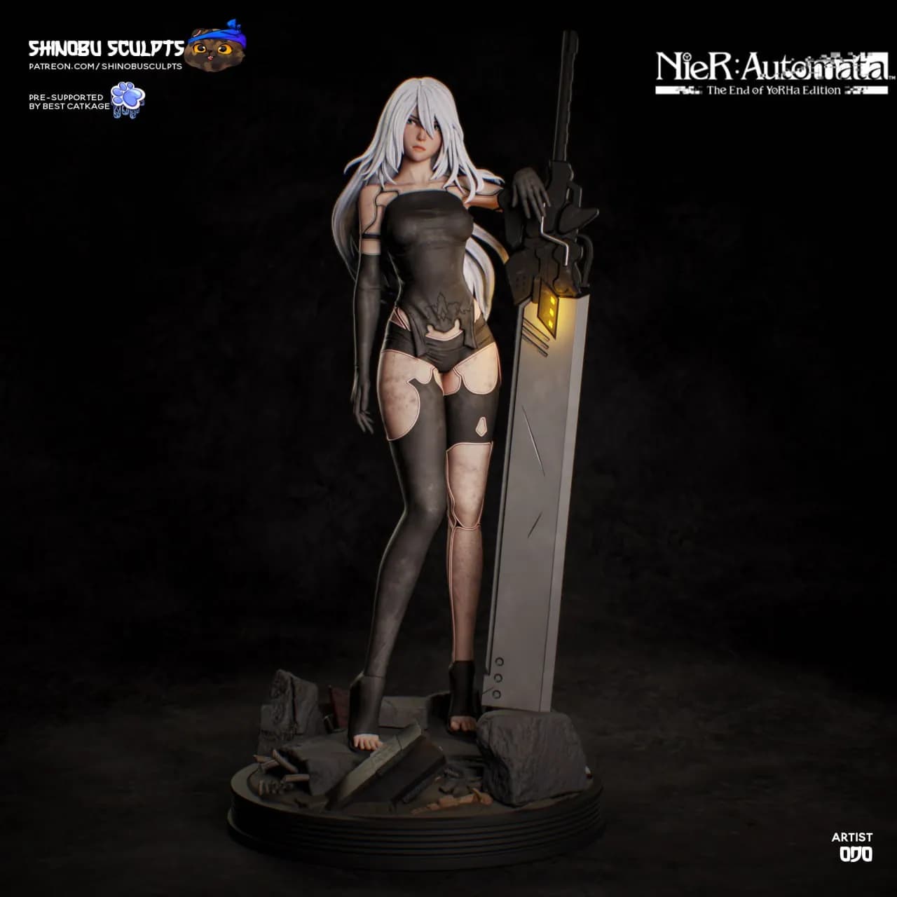 STL - Figura 2B Nier Automata