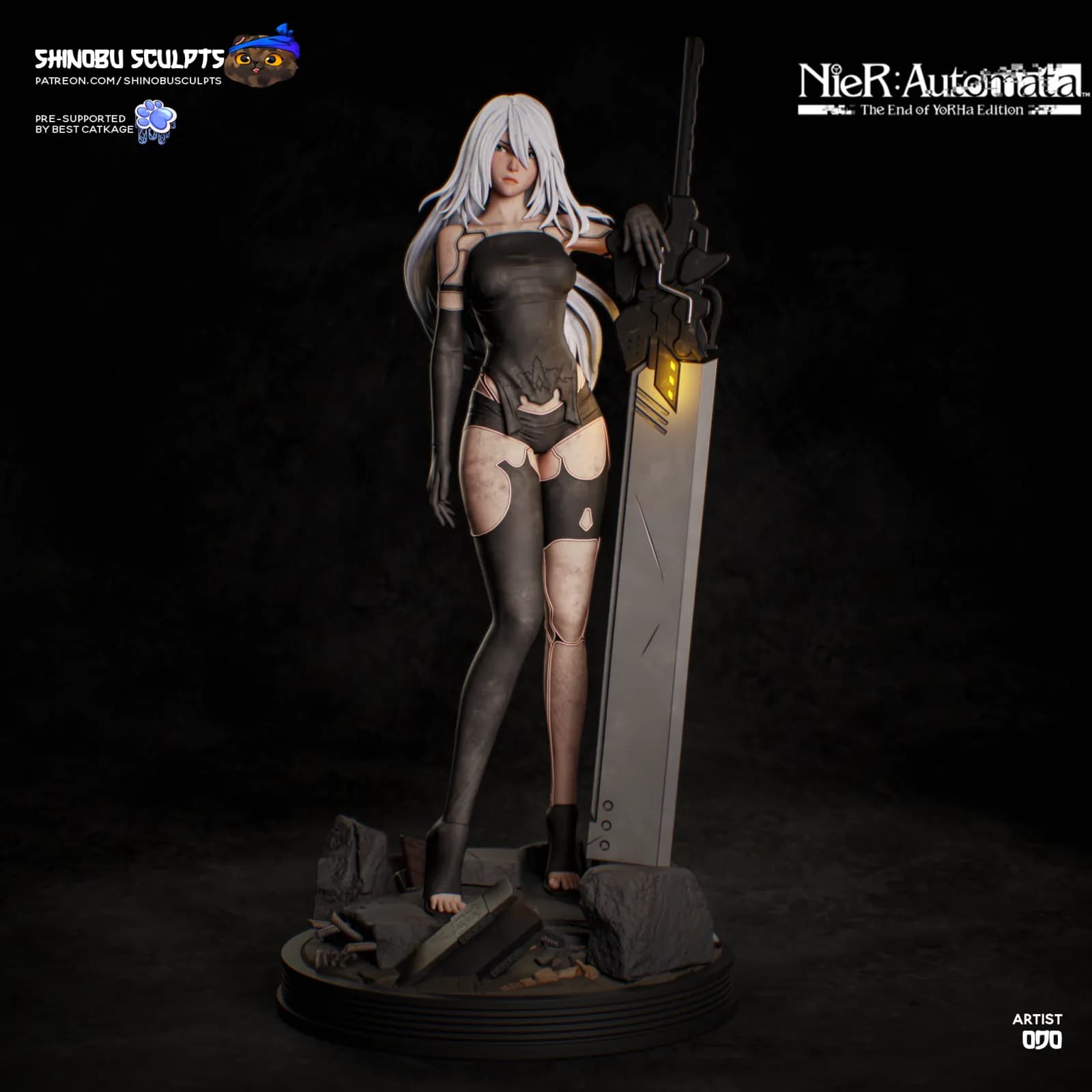 STL - Figura 2B Nier Automata