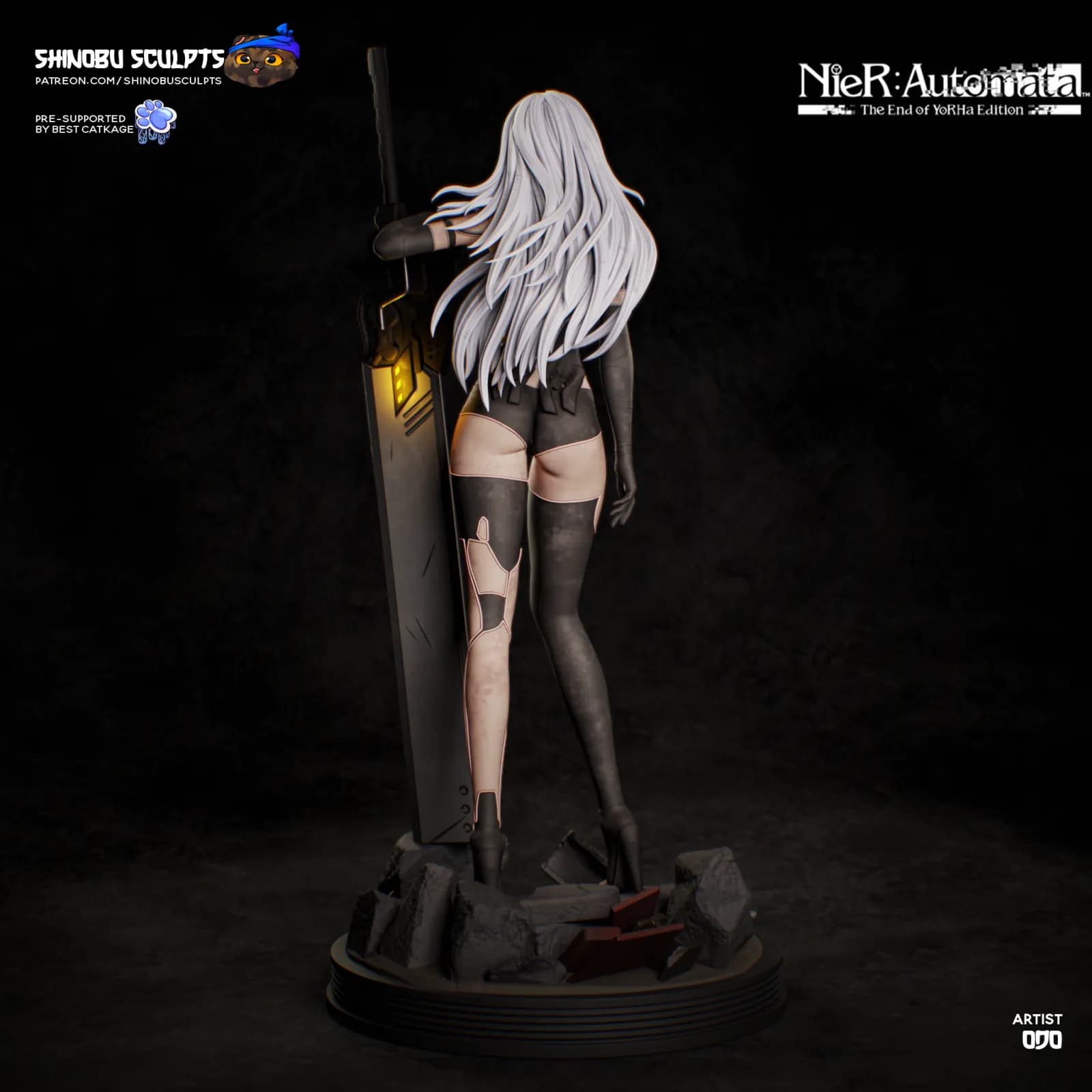 STL - Figura 2B Nier Automata