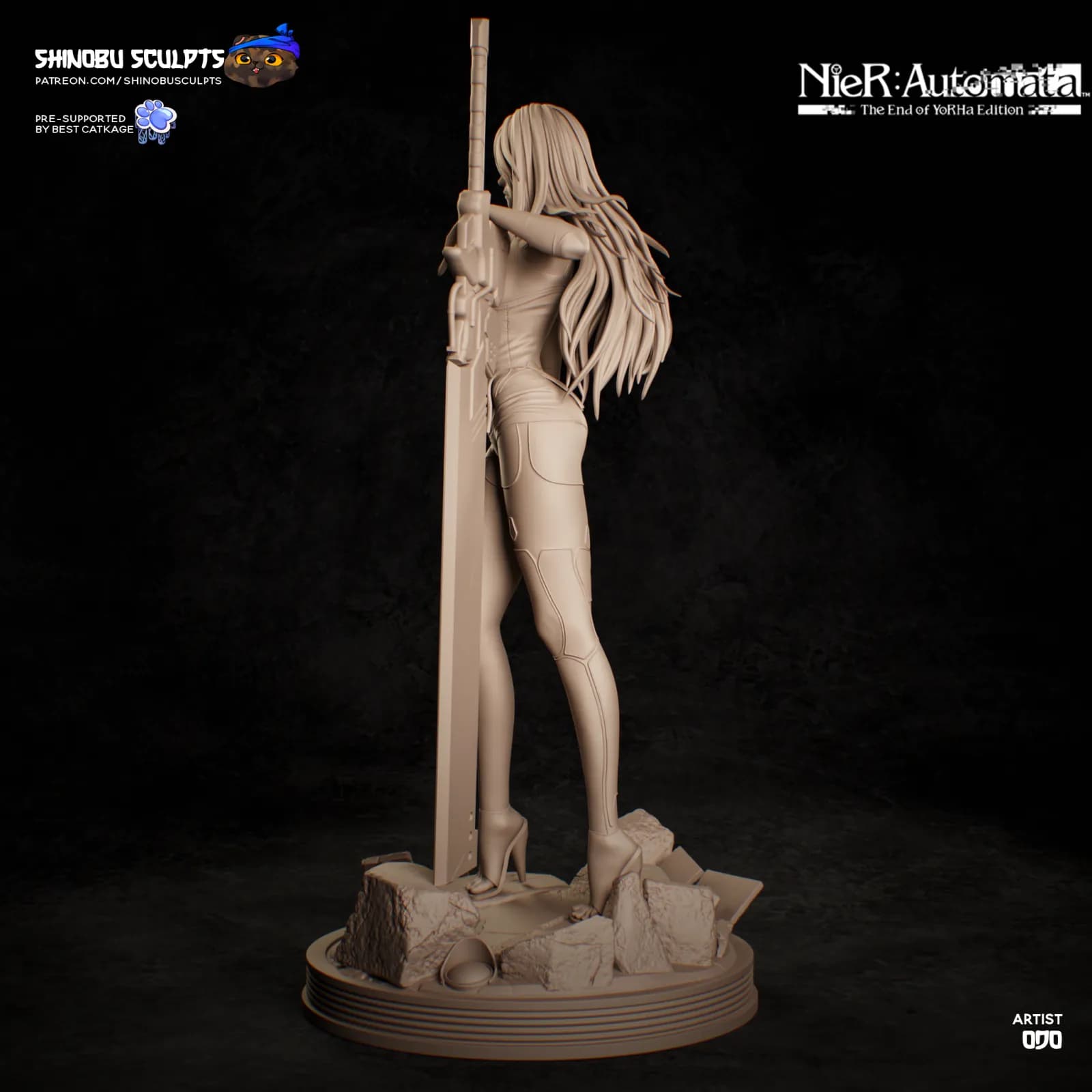 STL - Figura 2B Nier Automata