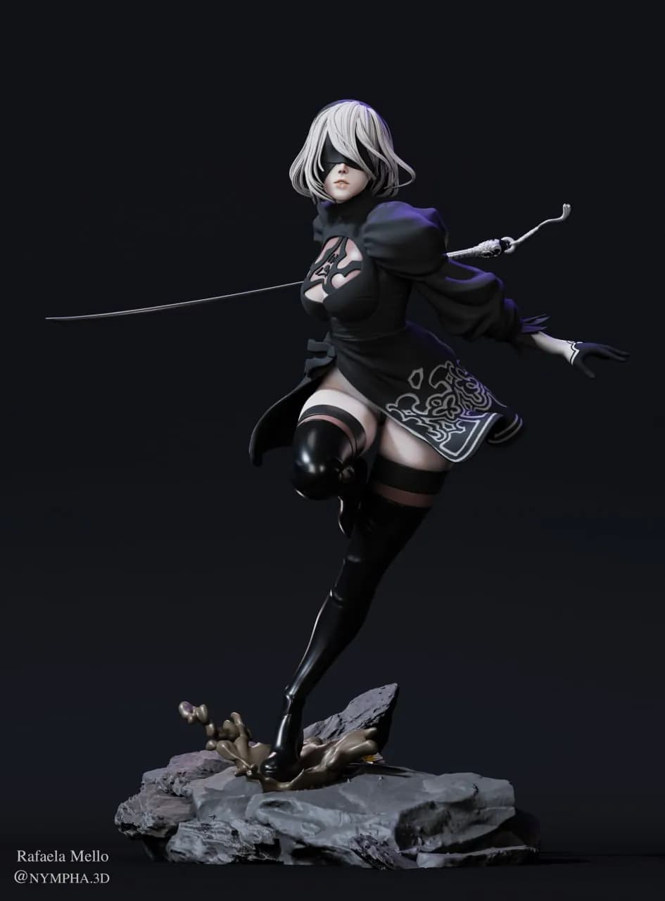 STL - Figura 2B Nier Automata 2
