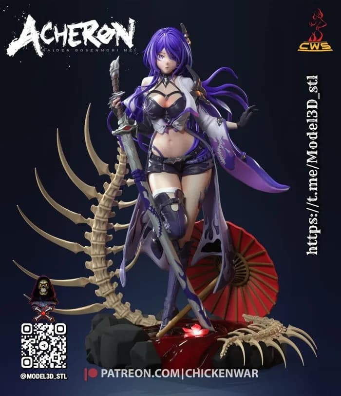 STL - Figura Acheron CW Studio