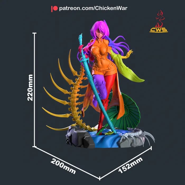 STL - Figura Acheron CW Studio