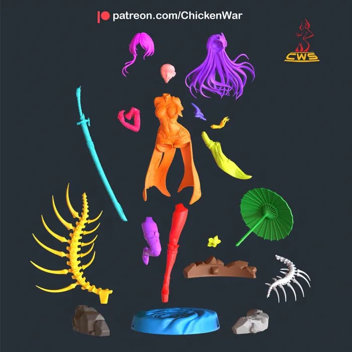 STL - Figura Acheron CW Studio