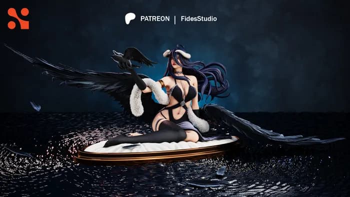 STL - Figura Albedo Overlord 2