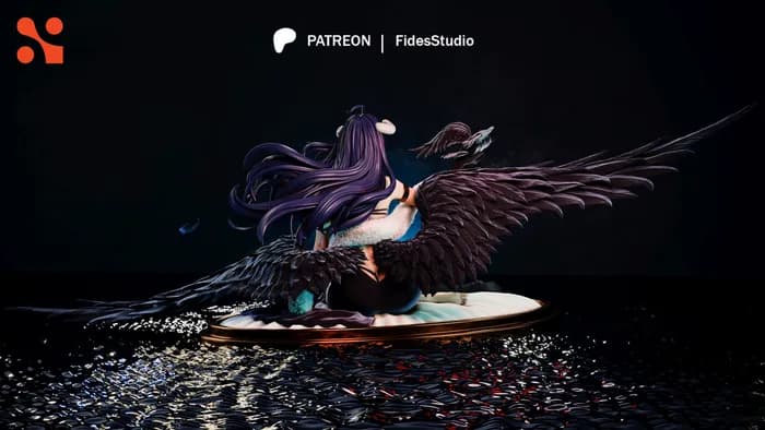STL - Figura Albedo Overlord 2