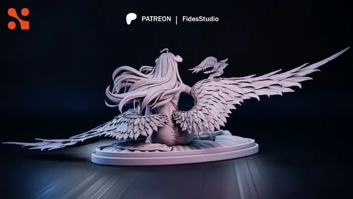 STL - Figura Albedo Overlord 2
