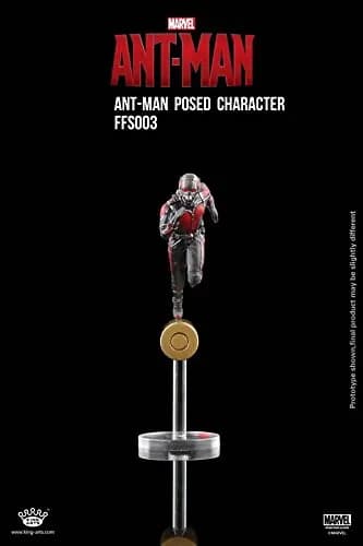 STL - Figura Ant Man sobre bala render 2