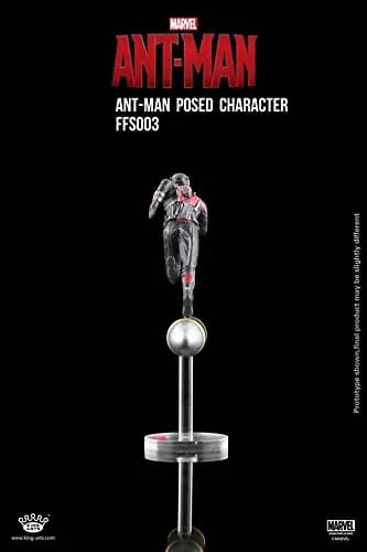 STL - Figura Ant Man sobre bala render 3