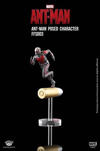 STL - Figura Ant Man sobre bala render 4