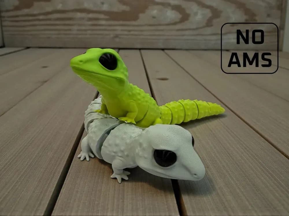 STL - Figura articulada de gecko