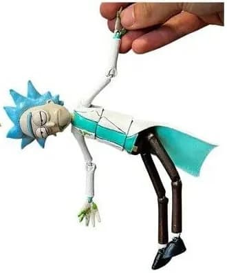 STL - Figura articulada de Rick Sanchez