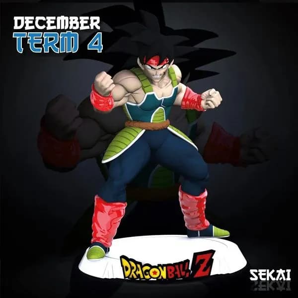 STL - Figura Bardock 'Dragon Ball Z'